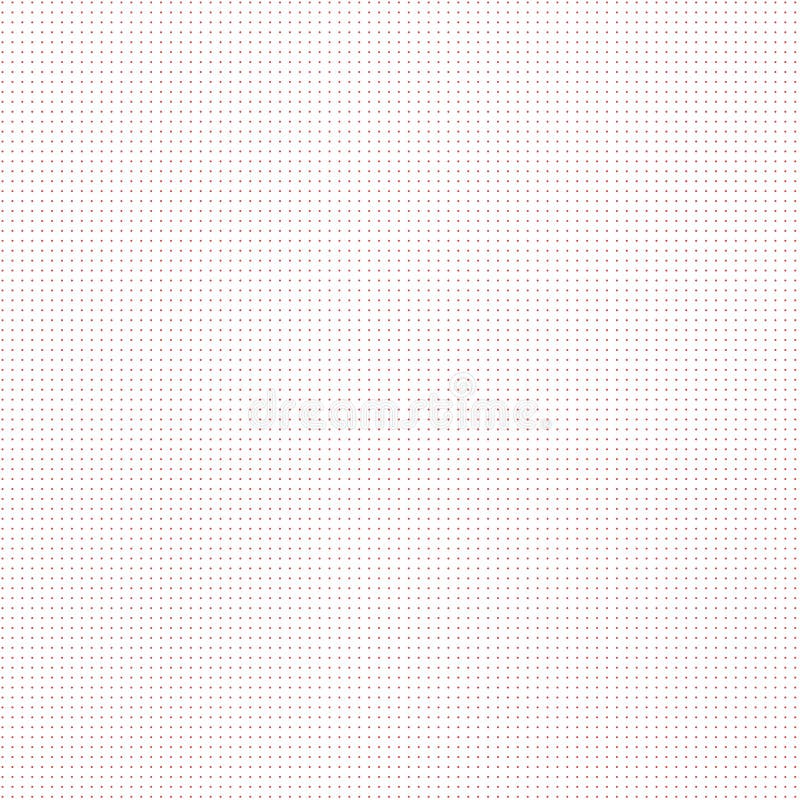 dotted grid graph paper pattern red dots and pluses on white