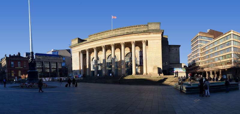 Sheffield City Hall, Sheffield, het UK royalty-vrije stock foto's Sheffield City Hall, Sheffield, het UK royalty-vrije stock foto's