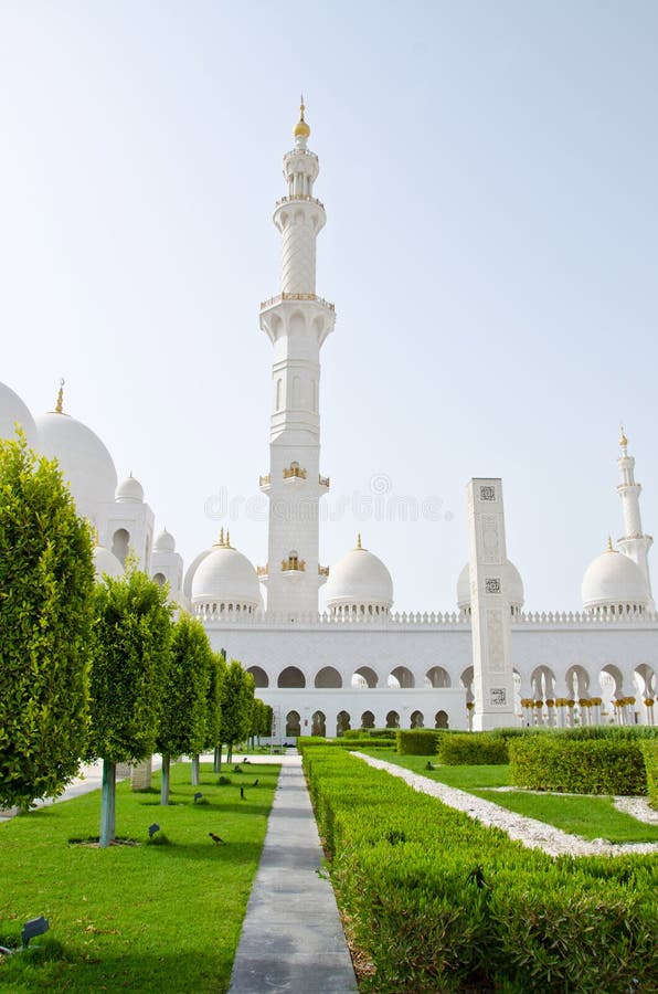 Sheikh Zayed Mosque in Abu Dhabi City