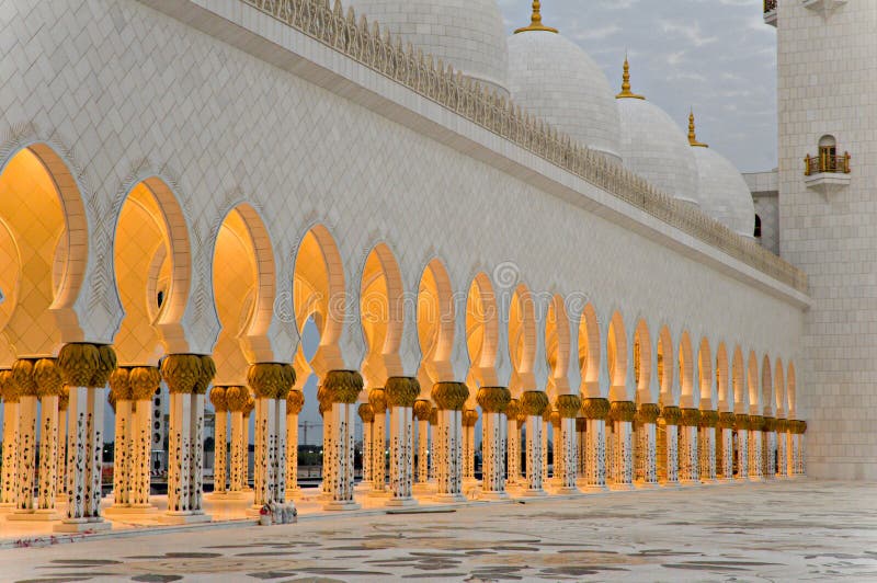 Sheikh Zayed Mosque Arches