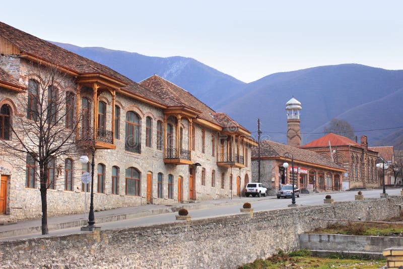  Sheki  city Azerbaijan  editorial stock photo Image of 