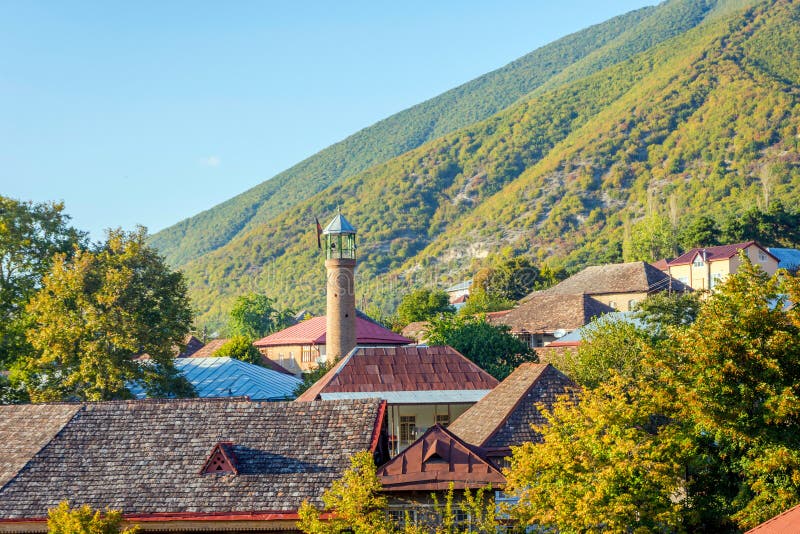  Sheki  town Azerbaijan  stock image Image of light 