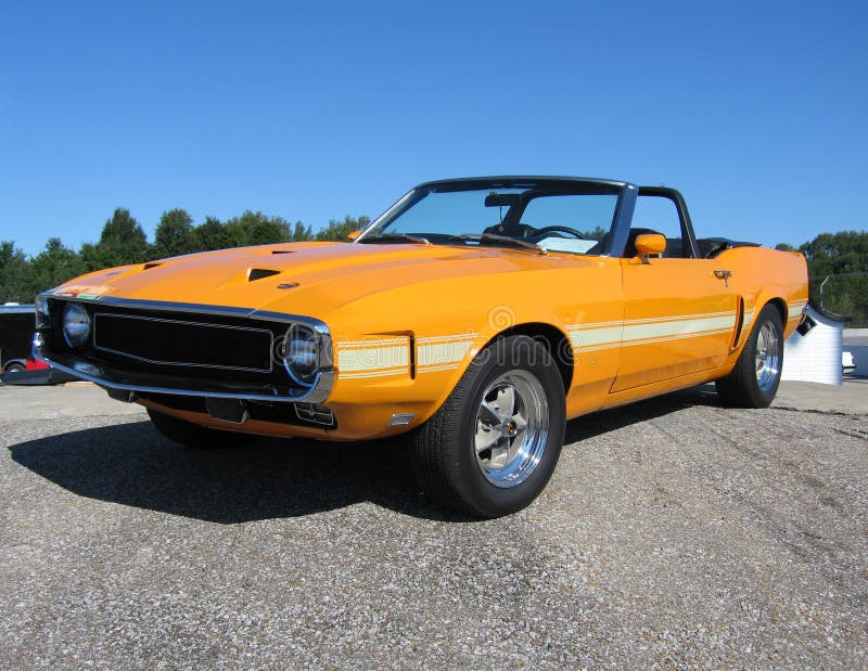 This is the unrestored 1969 Shelby Convertible.