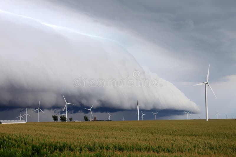 Download Shelf Cloud - Northern Illinois Stock Photo - Image of ominous, severe: 15069616