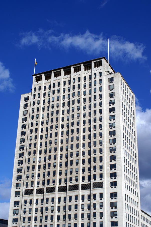 Shell Centre Tower Skyscraper in London, Westminster, England