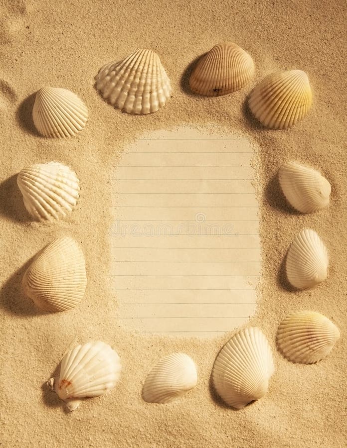 Shell graniczy obrazy stock Shell graniczy obrazy stock