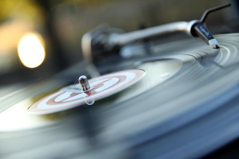 Shellac vinyl DJ turntable disco recording sound rotation stock photos Shellac vinyl DJ turntable disco recording sound rotation stock photos
