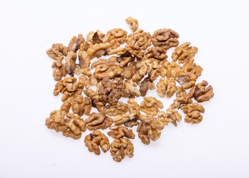 Shelled Walnuts stock image. Image of nutrition, eating 240510583