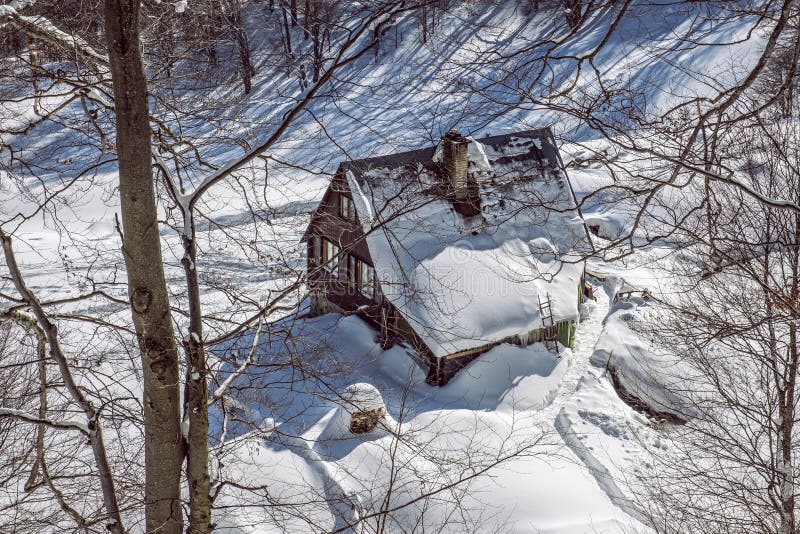 Shelter Limba, Rakytov , Big Fatra mountains, Slovakia