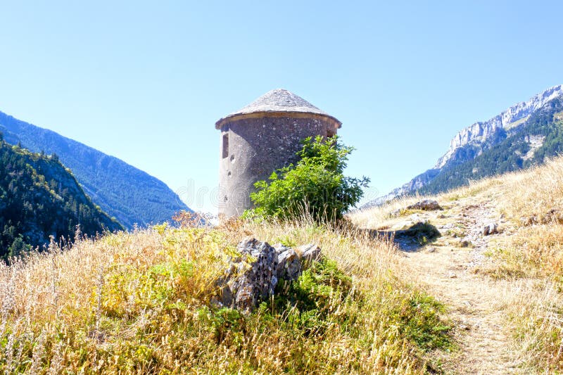 Shelter for the Spanish Civil War Stock Image Image of pyrenees
