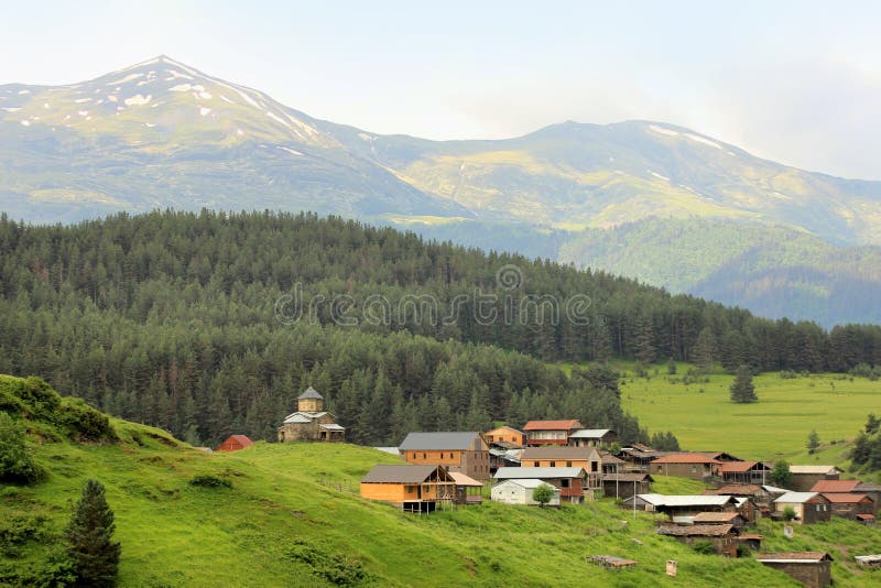 Shenako village, Tusheti region (Georgia)