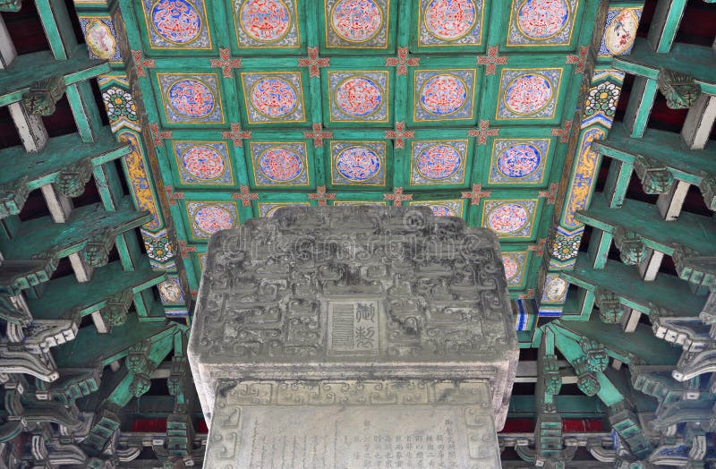 Shenyang Imperialistisk Slott, Kina Redaktionell Fotografering för ...