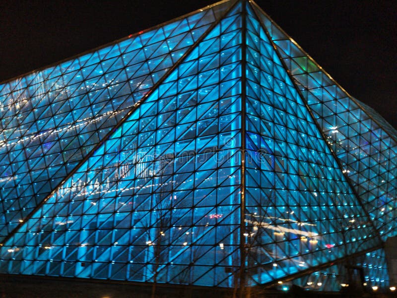 Shenyang modern theatre, glass and steel architectural design, building stock image Shenyang modern theatre, glass and steel architectural design, building stock image