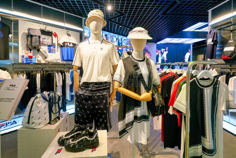 Fila Outlet, Livat Shopping Mall, Beijing, China Editorial Photography - Image of economy, fashionable: 89801557