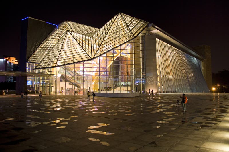 Shenzhen Concert Hall stock photo