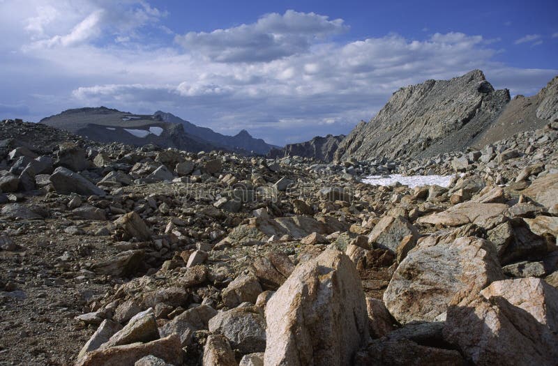 Shepherd Pass in High Sierra Nevada Stock Photo Image of scenic