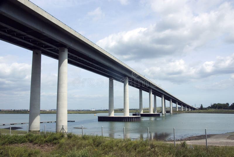 sheppey моста стоковое фото rf sheppey моста стоковое фото rf