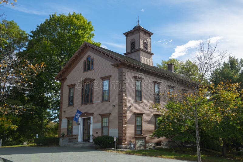 Sherborn Community Centre, Massachusetts, Stany Zjednoczone Ameryki fotografia royalty free Sherborn Community Centre, Massachusetts, Stany Zjednoczone Ameryki fotografia royalty free