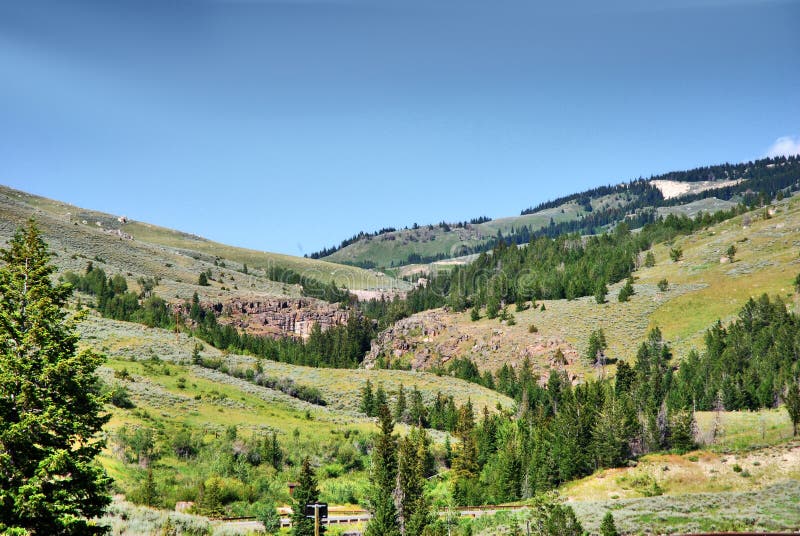 Sheridan, Bighorn mountains. historical place in Wyoming
