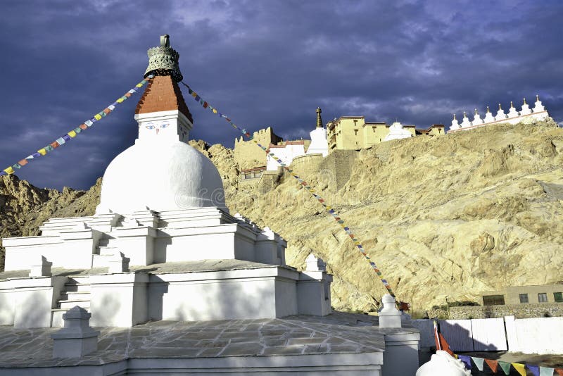 Shey Palace, Leh-Ladakh royalty free stock photos Shey Palace, Leh-Ladakh royalty free stock photos