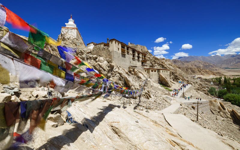 Shey Palace, Leh, Ladakh, Jammu and Kashmir, India stock image Shey Palace, Leh, Ladakh, Jammu and Kashmir, India stock image