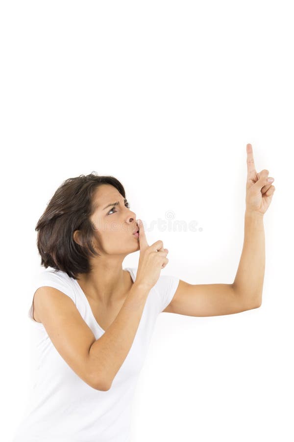 Shhh - Be Quiet royalty free stock image