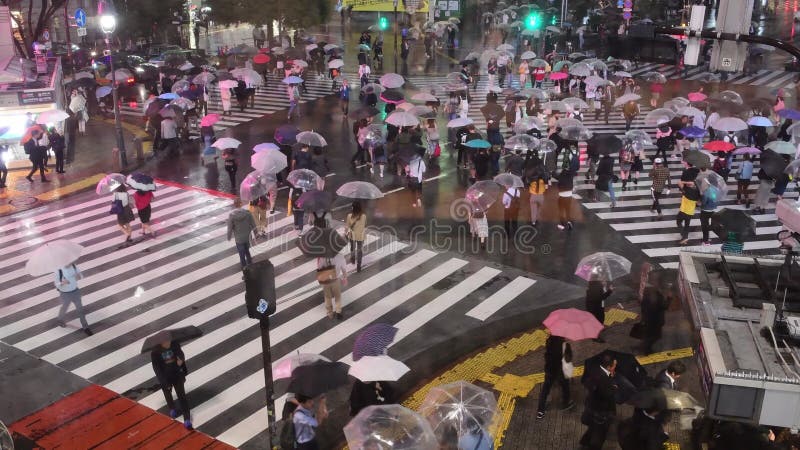 Скрещивание Shibuya в Токио