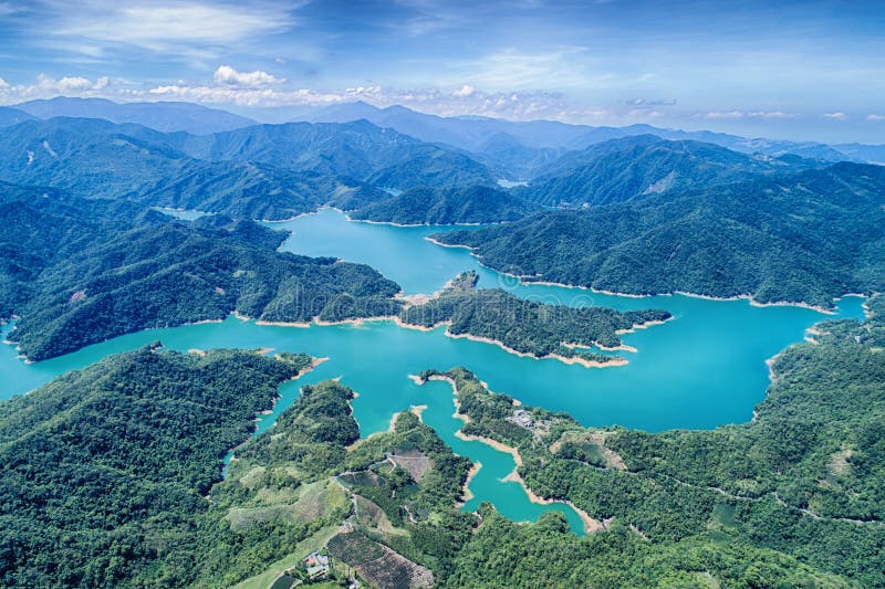 Thousand Island Lake Aerial Photography