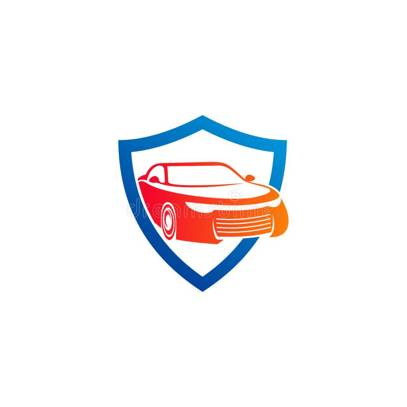 Shield Car Logo Vector Template, Creative Car Logo Design Concepts