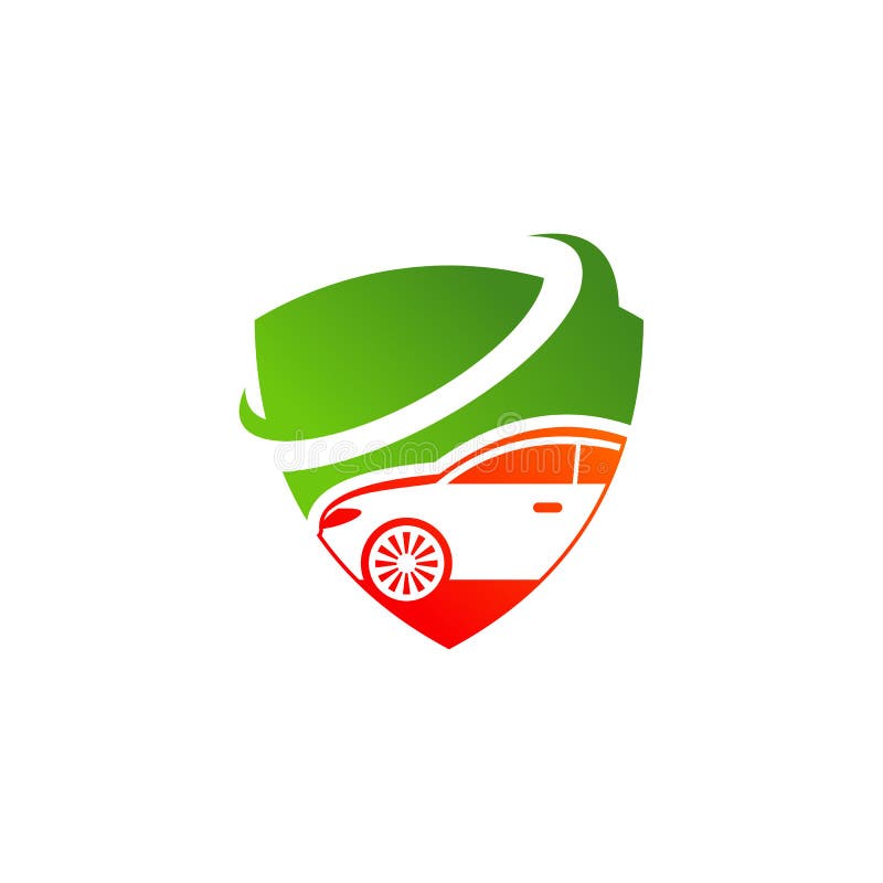 Shield Car Logo Vector Template, Creative Car Logo Design Concepts