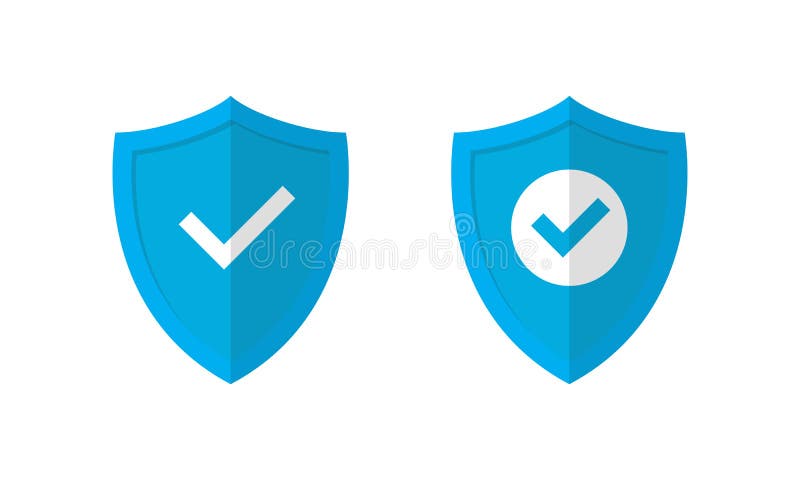 Social media account verification icons. Verified badge profile set.  Isolated check mark on black, blue and white. 4435870 Vector Art at Vecteezy