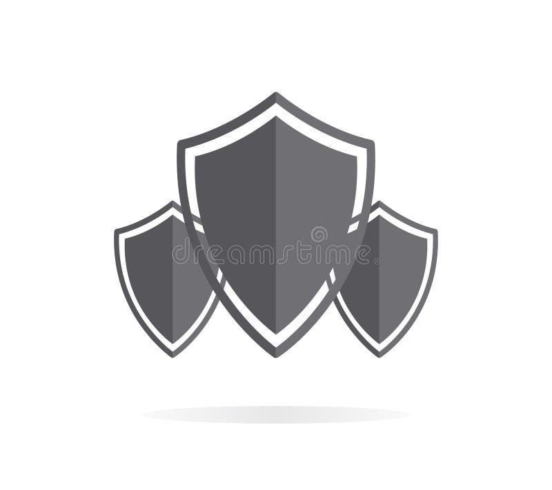 Shield protection logo stock vector. Illustration of protect 53447463