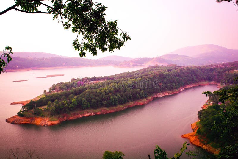 Shillong, ландшафт Umiam, красота природы стоковое изображение rf Shillong, ландшафт Umiam, красота природы стоковое изображение rf