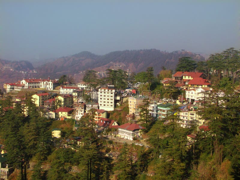 Shimla royalty-vrije stock foto's Shimla royalty-vrije stock foto's