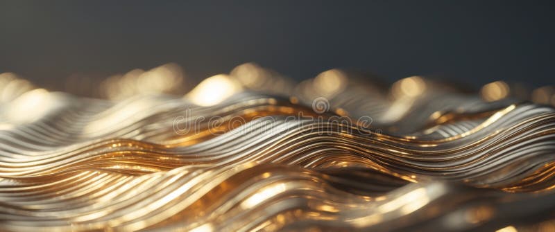 Shimmering Gold Bars Abstract Background. stock photography