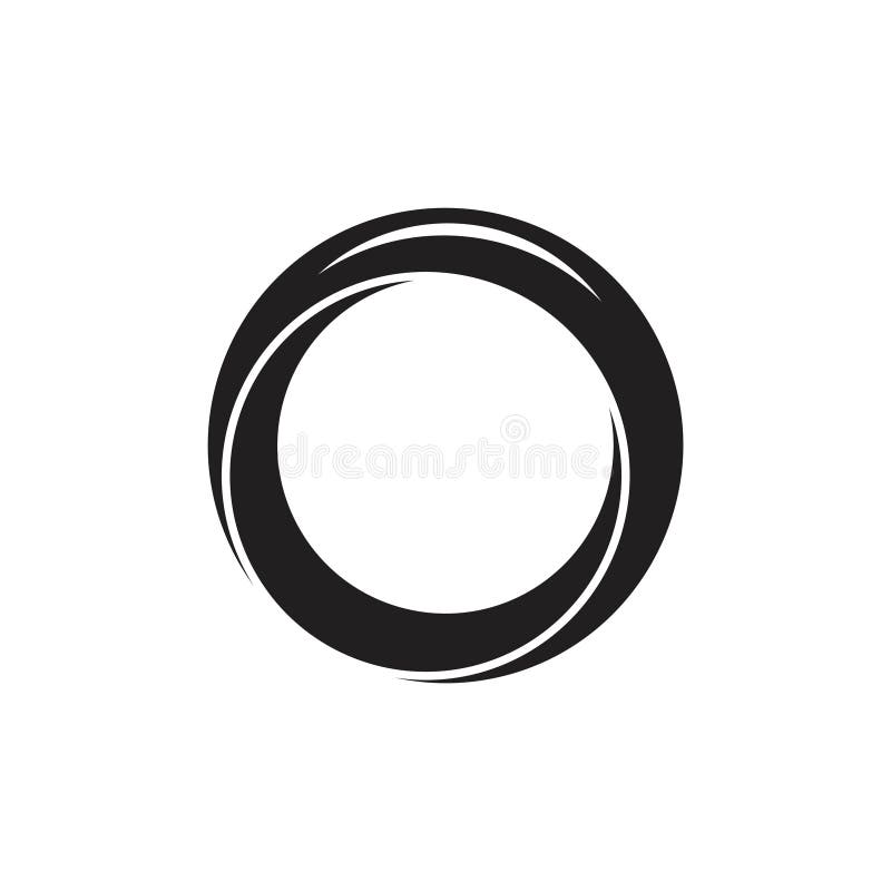 inkomen compact Vochtigheid Shine 3d Ring Simple Symbol Logo Vector Stock Vector - Illustration of  flat, icon: 176013753