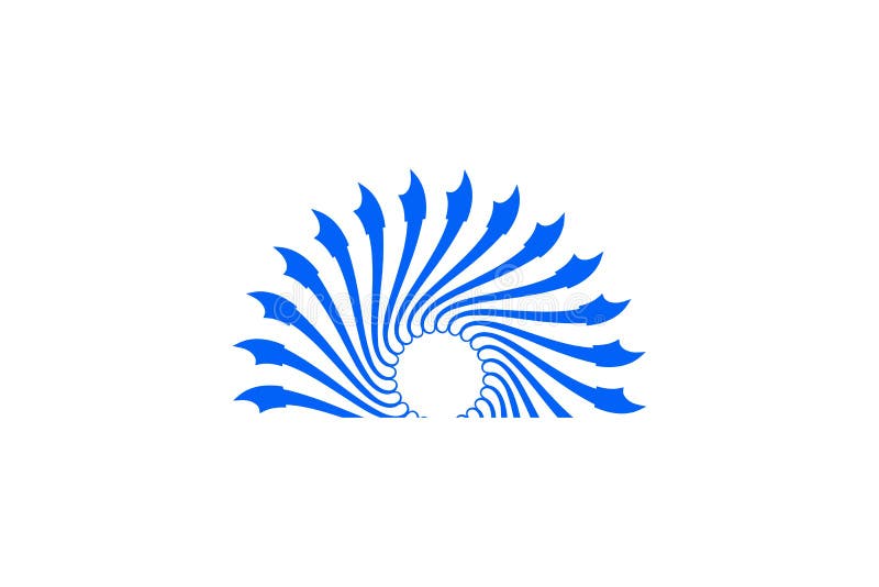 Shine logo Designs Inspiration Isolated on White Background. stock illustration