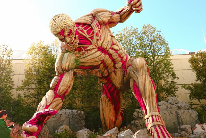 Shingeki No Kyojin in Japan [Attractions, Figures & More]