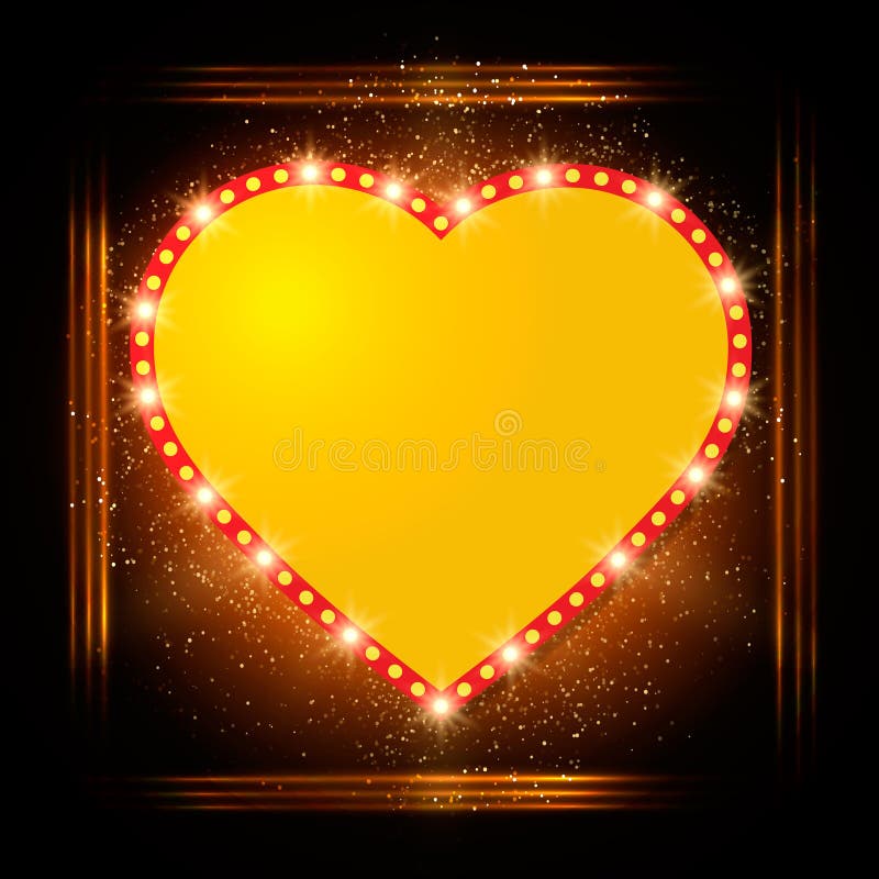 Heart Light Bulb Shining Stock Illustrations 194 Heart Light Bulb Shining Stock Illustrations