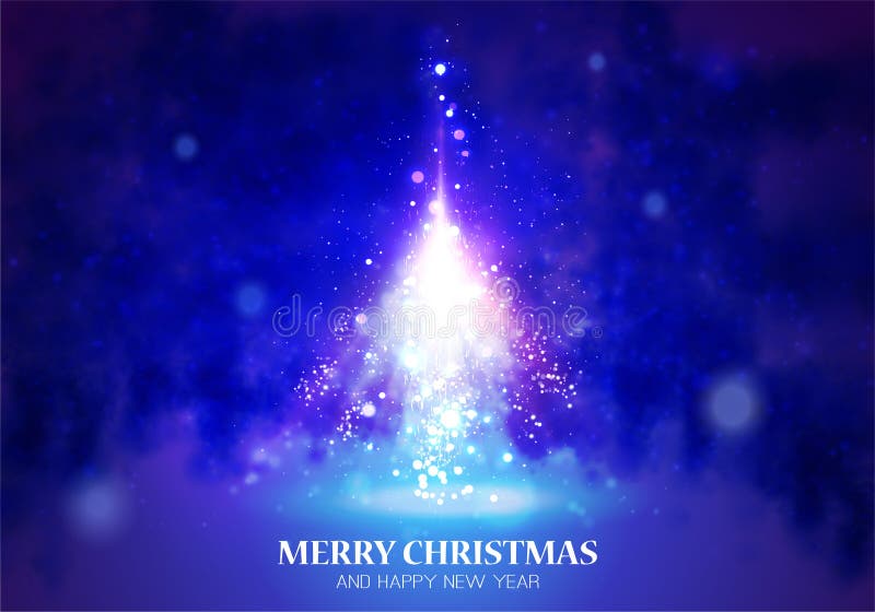 Shining Christmas tree