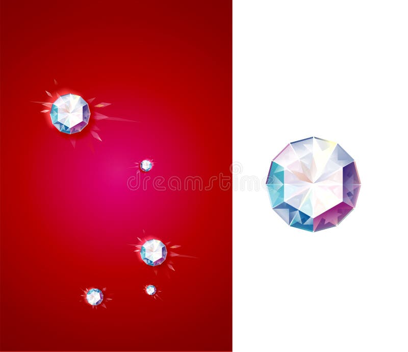 Shining diamonds stock illustration Shining diamonds stock illustration