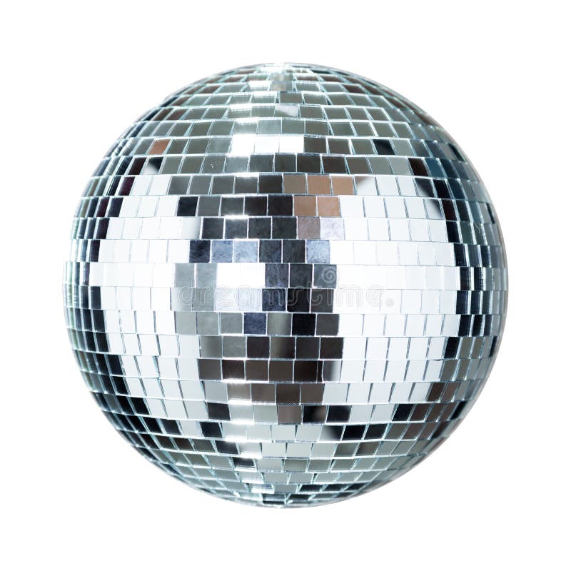 Disco Ball Party Event Equipment on Black Background Stock Image - Image of  modern, festive: 222864461