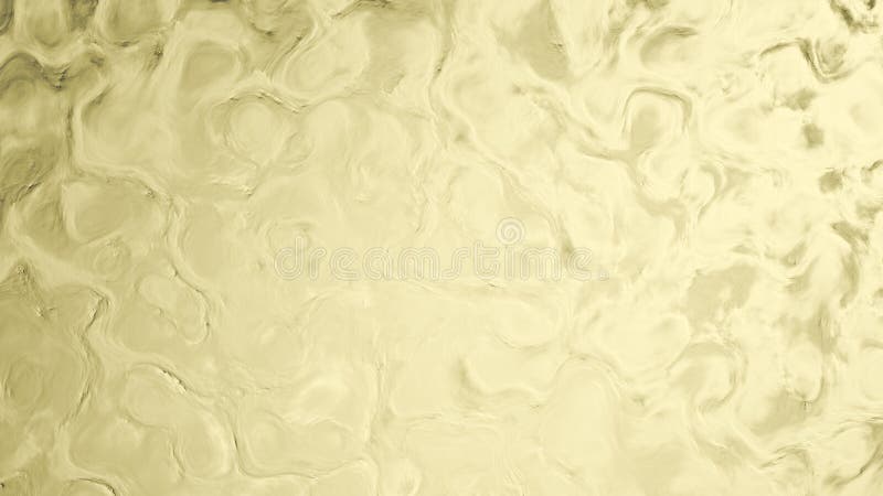 Shining golden orange biological shapes texture background - abstract 3D rendering vector illustration