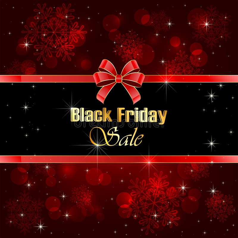Shiny background Black Friday Sale royalty free illustration