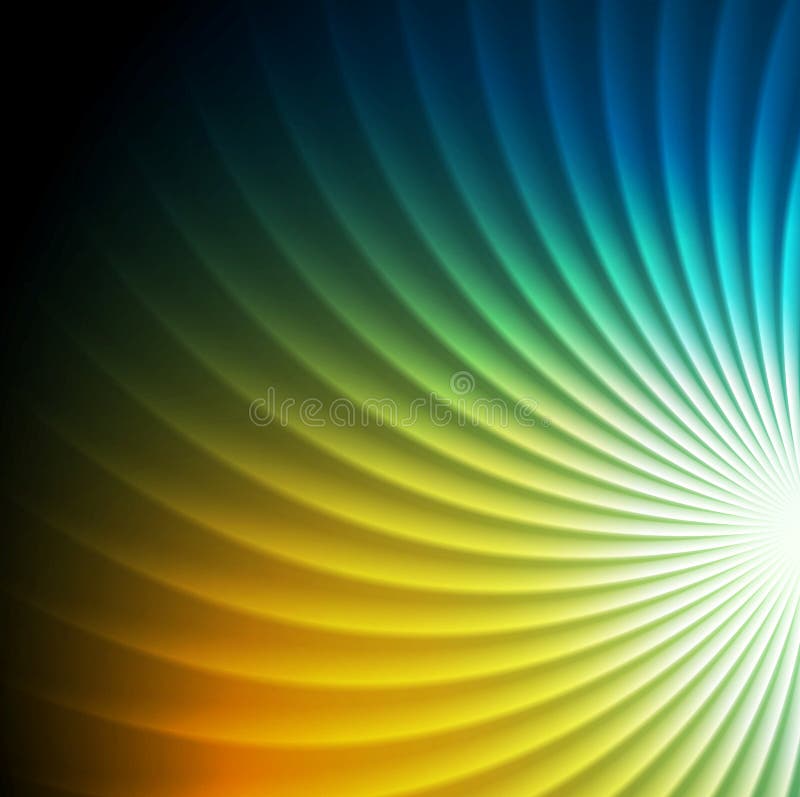 Shiny colorful swirl vector background royalty free illustration