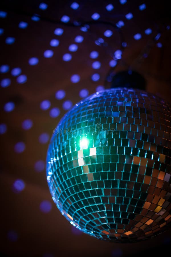 Shiny Disco Ball in a Night Club Stock Image Image of music, glitter