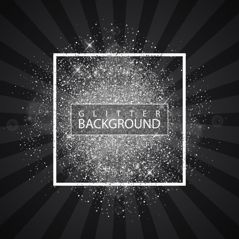 Shiny Glitter, Glow Light Effect Stock Vector Illustration of