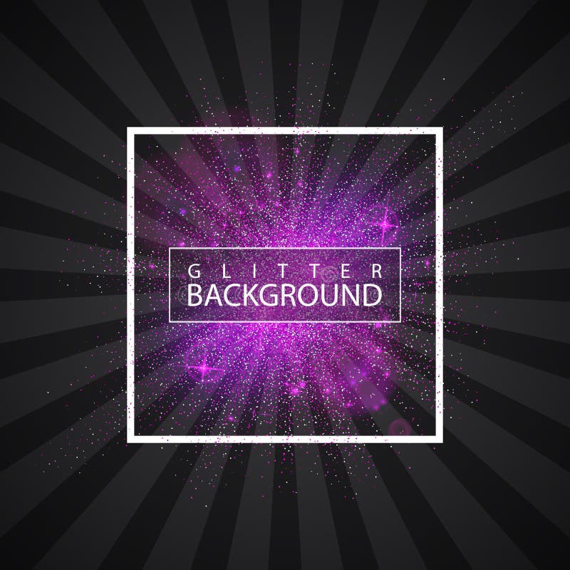 Shiny Glitter, Glow Light Effect Stock Vector Illustration of effect