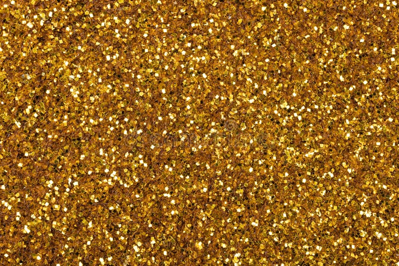 Shiny Gold Glitter Background For Your Awesome Design Look Stock Image