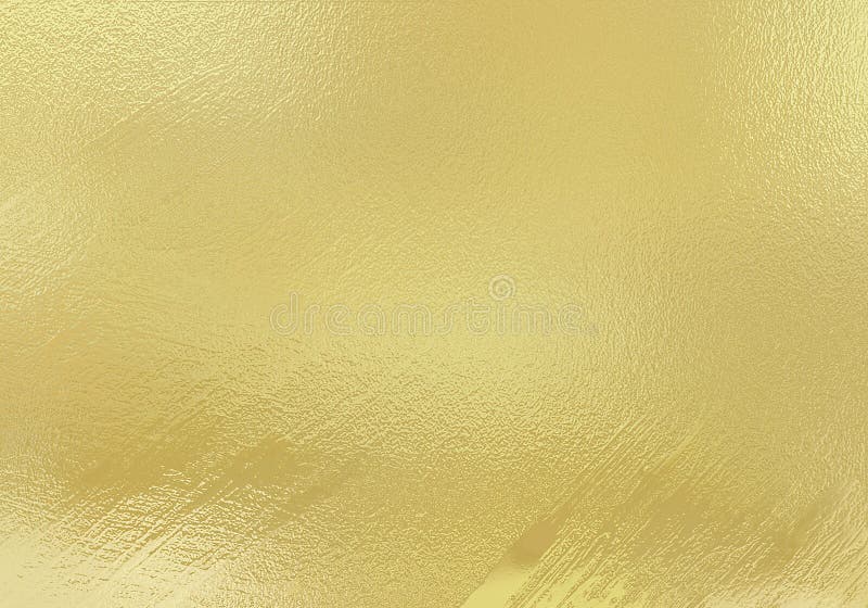 Shiny gold metallic foil. stock photography